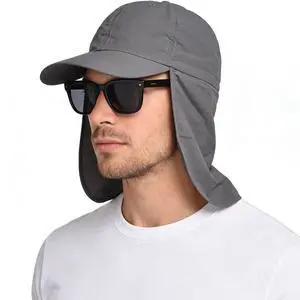 Baseball Sun Cap with Neck Flap, UPF 50+ Waterproof Sun Hat for Men Women | Adjustable Fit, Breathable Vent Holes, Packable & Lightweight Design for Beach Golf Hiking Fishing Running Baseball Sun Cap with Neck Flap, UPF 50+ Waterproof Sun Hat for Men Women | Adjustable Fit, Breathable Vent Holes, Packable & Lightweight Design for Beach Golf Hiking Fishing Running