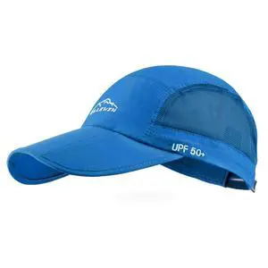 Unisex Baseball Cap UPF 50 Unstructured Hat with Foldable Long Large Bill Unisex Baseball Cap UPF 50 Unstructured Hat with Foldable Long Large Bill