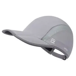 Baseball Cap Nylon Running Cap Outdoor Sports Hat for Men Woman Adjustable Quick Drying Reflective Foldable 50+ UPF Inhibit UV Mesh Race Performance Lightweight Water Repellency Light Grey Baseball Cap Nylon Running Cap Outdoor Sports Hat for Men Woman Adjustable Quick Drying Reflective Foldable 50+ UPF Inhibit UV Mesh Race Performance Lightweight Water Repellency Light Grey