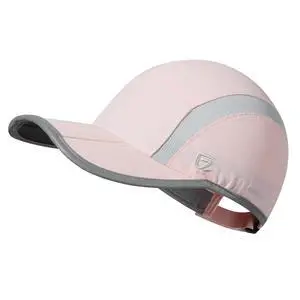 Baseball Cap Nylon Running Cap Outdoor Sports Hat for Men Women Adjustable Quick Drying Reflective Foldable UPF50+ Breath Mesh Water Repellency Race Performance Lightweight Light Pink Baseball Cap Nylon Running Cap Outdoor Sports Hat for Men Women Adjustable Quick Drying Reflective Foldable UPF50+ Breath Mesh Water Repellency Race Performance Lightweight Light Pink