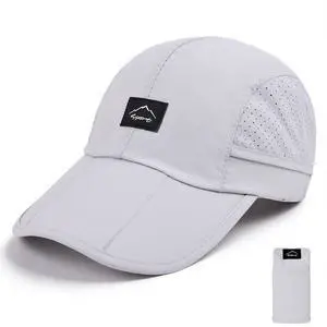 Foldable Unstructured Baseball Cap UPF 50+ Water Resistant Sun Hat | Lightweight Portable Outdoor Cap for Men Women Hiking Fishing Travel Foldable Unstructured Baseball Cap UPF 50+ Water Resistant Sun Hat | Lightweight Portable Outdoor Cap for Men Women Hiking Fishing Travel