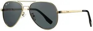 Kids Aviator Sunglasses for Boys Girls, Polarized Small Face for Youth Juniors Age 3-18, with Two Sizes 50MM 52MM (Gold Frame/Black Lens) Kids Aviator Sunglasses for Boys Girls, Polarized Small Face for Youth Juniors Age 3-18, with Two Sizes 50MM 52MM (Gold Frame/Black Lens)