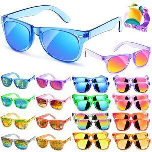 Party Favors Kids Sunglasses Bulk - 16 Packs Neon Sunglasses for Kid Age 3-8, UV400 Protection Party Sunglasses Goodie Bags Stuffers for kids Birthday Party Supply, End of the Year Gifts For Students Party Favors Kids Sunglasses Bulk - 16 Packs Neon Sunglasses for Kid Age 3-8, UV400 Protection Party Sunglasses Goodie Bags Stuffers for kids Birthday Party Supply, End of the Year Gifts For Students