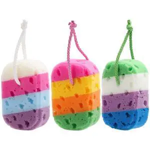 3 Pieces Exfoliating Bath Sponge Body Sponges Shower Loofah Soft Bathing Pouf Foam Lufa Body Scrubber 3 Pieces Exfoliating Bath Sponge Body Sponges Shower Loofah Soft Bathing Pouf Foam Lufa Body Scrubber