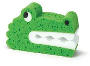 Genuine Fred Bath Biters, Children's Bath Sponge, Crocodile Genuine Fred Bath Biters, Children's Bath Sponge, Crocodile
