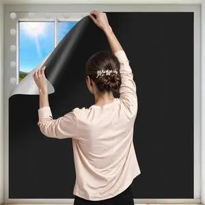 79x57in Blackout Curtains for Bedroom Portable Window Blinds Cover Thermal | Blackout Blinds No Drill Guard Blind for Window Shades Adhesive Temporary Room Darkening Shades for Skylight RV Dorm 79x57in Blackout Curtains for Bedroom Portable Window Blinds Cover Thermal | Blackout Blinds No Drill Guard Blind for Window Shades Adhesive Temporary Room Darkening Shades for Skylight RV Dorm