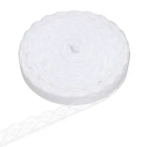 30 Yards White lace lace Ribbon, Gift Wrapping, Dress Decoration, Wedding Decoration, Sewing Crafts (Style1) 30 Yards White lace lace Ribbon, Gift Wrapping, Dress Decoration, Wedding Decoration, Sewing Crafts (Style1)