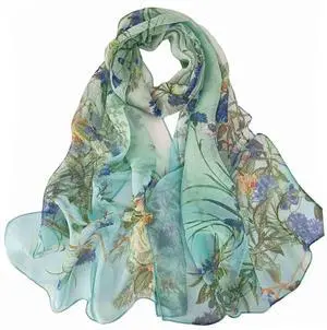 Scarfs for Women Lightweight Scarves Elegant Floral Pattern Sheer Scarfs Shawls Wraps (YH-120) Scarfs for Women Lightweight Scarves Elegant Floral Pattern Sheer Scarfs Shawls Wraps (YH-120)