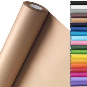Brown Kraft Paper Roll 15" x 450" (37.5') for Gift Wrapping Packing Art Craft Supplies Floral Bouquet Flower Moving Painting Drawing Paint Easel Poster Chart Paper Brown Kraft Paper Roll 15" x 450" (37.5') for Gift Wrapping Packing Art Craft Supplies Floral Bouquet Flower Moving Painting Drawing Paint Easel Poster Chart Paper