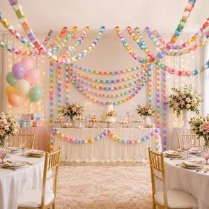 600 Sheet Paper Chain Garland Strips, Macaron | Paper Garland for Birthday Wedding Party, Bright DIY Crafts with Double Tape, Easy Linking Kids Classroom Holiday Decor 600 Sheet Paper Chain Garland Strips, Macaron | Paper Garland for Birthday Wedding Party, Bright DIY Crafts with Double Tape, Easy Linking Kids Classroom Holiday Decor
