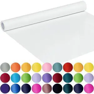 Craft Paper Roll 17.8" x 760" Kraft Paper White Easel Paper Roll for Gift Wrapping Art Bulletin Board Paper Bouquet Flower Packing Painting Drawing Floor Covering Poster Chart Paper Craft Paper Roll 17.8" x 760" Kraft Paper White Easel Paper Roll for Gift Wrapping Art Bulletin Board Paper Bouquet Flower Packing Painting Drawing Floor Covering Poster Chart Paper