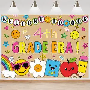 Colorful Kraft Paper Backdrop Banner Welcome to Our Era Photography Bullet Board Backdrop Classroom Wall Decoration Welcome to Our ERA Brown Paper Banner for Indoor Display Wall Signs Party Supplies Colorful Kraft Paper Backdrop Banner Welcome to Our Era Photography Bullet Board Backdrop Classroom Wall Decoration Welcome to Our ERA Brown Paper Banner for Indoor Display Wall Signs Party Supplies