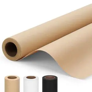 15" x 456"(38') Brown Wrapping Craft Paper Roll, Easel Paper Roll 15" x 456"(38') Brown Wrapping Craft Paper Roll, Easel Paper Roll