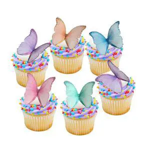 48Pcs Edible Butterflies for Cake Decorating Wafer Paper Butterfly Cupcake Toppers Edible Cake Toppers for Wedding Birthday Party Cupcakes Decorations(Mix Color) 48Pcs Edible Butterflies for Cake Decorating Wafer Paper Butterfly Cupcake Toppers Edible Cake Toppers for Wedding Birthday Party Cupcakes Decorations(Mix Color)