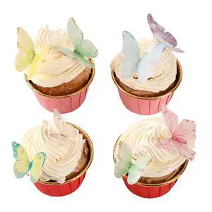 40Pcs Wafer Paper Butterfly Cupcake Cake Toppers Edible Butterflies for Cake Decorations Colorful Butterfly for Wedding Birthday Party Cupcakes Decorating Supplies(Mix Color & Size) 40Pcs Wafer Paper Butterfly Cupcake Cake Toppers Edible Butterflies for Cake Decorations Colorful Butterfly for Wedding Birthday Party Cupcakes Decorating Supplies(Mix Color & Size)