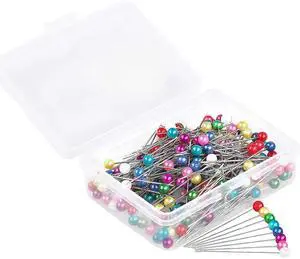 600 PCS Straight Pins 1.6 in Pearlized Ball Head Sewing Pins for Fabric DIY Sewing Pins Crafts 600 PCS Straight Pins 1.6 in Pearlized Ball Head Sewing Pins for Fabric DIY Sewing Pins Crafts