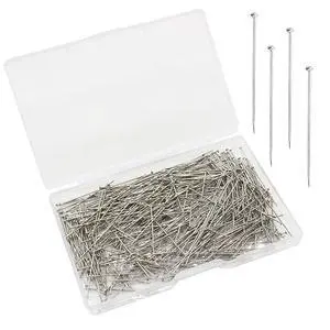 500Pcs Straight PinsStainless Steel Head Pins Dressmaker Pins Fine Satin Pin for Crafts, Sewing Pins for Fabric Dressmaker Pin for Sewing and Craft, Jewelry Making. 500Pcs Straight PinsStainless Steel Head Pins Dressmaker Pins Fine Satin Pin for Crafts, Sewing Pins for Fabric Dressmaker Pin for Sewing and Craft, Jewelry Making.