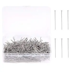 1000PCS Fine Straight Pins, Durable Stainless Steel Dressmaker For Sewing with Plastic Boxes, Flat Head, Satin Pins for Jewelry Making, Sewing Crafts 1000PCS Fine Straight Pins, Durable Stainless Steel Dressmaker For Sewing with Plastic Boxes, Flat Head, Satin Pins for Jewelry Making, Sewing Crafts