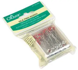 Silk Pins Boxed, 100 Per Pack Silk Pins Boxed, 100 Per Pack