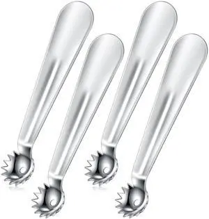 4 Pcs Strawberry Huller Tomato Corer Scooper Stainless Steel | Strawberry Tool Leaves Remover, Hull Berries, Cores Tomatoes for Salads, and Desserts 4 Pcs Strawberry Huller Tomato Corer Scooper Stainless Steel | Strawberry Tool Leaves Remover, Hull Berries, Cores Tomatoes for Salads, and Desserts