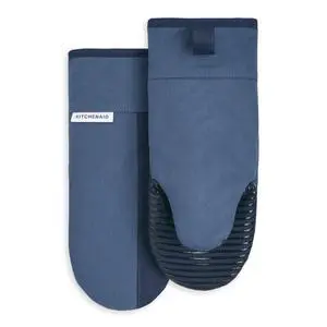 Beacon Two-Tone Non-Slip Oven Mitt Set, Navy/Ink, 5.75"x13", 2 Piece Beacon Two-Tone Non-Slip Oven Mitt Set, Navy/Ink, 5.75"x13", 2 Piece