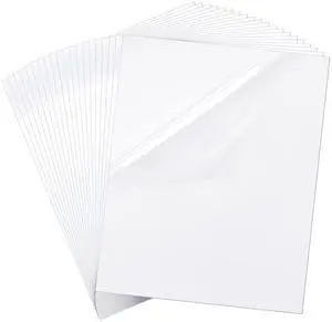 20 Pcs Clear Static Cling Windshield Sticker Bulk, Static Cling Window Film | 5 x 6 Inch, Easy Application, Clear Vinyl Car Window Windshield, Protection Film Sticker 20 Pcs Clear Static Cling Windshield Sticker Bulk, Static Cling Window Film | 5 x 6 Inch, Easy Application, Clear Vinyl Car Window Windshield, Protection Film Sticker