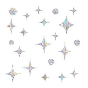 60 Pieces Static Window Clings Decals for Bird Strikes, Star Style | Anti Collision,Glass Door Window Stickers, Stop Birds Flying into Windows 60 Pieces Static Window Clings Decals for Bird Strikes, Star Style | Anti Collision,Glass Door Window Stickers, Stop Birds Flying into Windows