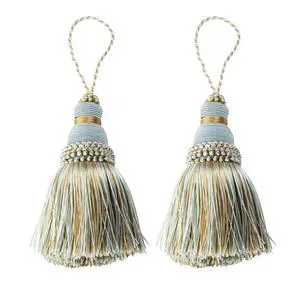 2Pcs Colorful Tassel Key Tassels DIY Accessories(Mix Blue) | 9.5 Inch Tassels for Crafts,Door Tassel for Knobs,Elegant Tassels for Curtain and Home Decoration,Large Decorative Tassels 2Pcs Colorful Tassel Key Tassels DIY Accessories(Mix Blue) | 9.5 Inch Tassels for Crafts,Door Tassel for Knobs,Elegant Tassels for Curtain and Home Decoration,Large Decorative Tassels