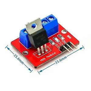 1pcs IRF520 drive module MOS tube field effect tube single-chip microcomputer drive module PWM adjustment 1pcs IRF520 drive module MOS tube field effect tube single-chip microcomputer drive module PWM adjustment
