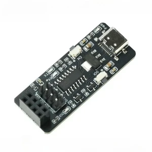 ESP-01 ESP01S Adapter Board Transparent Transmission ESP8266 Serial Port to Module Downloader Type-C USB Interface ESP-01 ESP01S Adapter Board Transparent Transmission ESP8266 Serial Port to Module Downloader Type-C USB Interface
