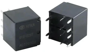 HFKA 012-2ZST Two-group Changeover 12VDC 10-pin Automotive Relay HFKA 012-2ZST Two-group Changeover 12VDC 10-pin Automotive Relay