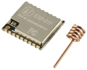 ESP-01F Module ESP8285 Serial to Receiver ESP-01F Module with Spring Antenna ESP-01F Module ESP8285 Serial to Receiver ESP-01F Module with Spring Antenna