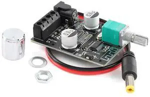 ZK-502L Mini BLE 5.0 Module DC 5-24V BLE5.0 50WX2 50W+50W AMP Amplificador Audio Stereo Digital Power Amplifier Board ZK-502L Mini BLE 5.0 Module DC 5-24V BLE5.0 50WX2 50W+50W AMP Amplificador Audio Stereo Digital Power Amplifier Board