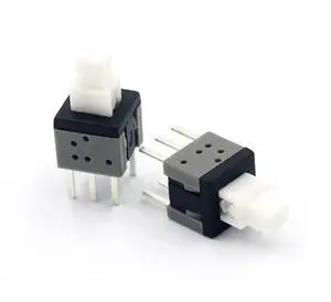 20pcs/lot PB-22E60 Self-Locking Push Button Switch Imported Spring Six-Pin Bubble Machine 5.8*5.8mm Electronic Components 20pcs/lot PB-22E60 Self-Locking Push Button Switch Imported Spring Six-Pin Bubble Machine 5.8*5.8mm Electronic Components