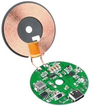 High-Power 20W Fast Charging Charger Transmitter Module TYPE-C DC9-30V Isolator with 0-10MM Range Electronic Kits High-Power 20W Fast Charging Charger Transmitter Module TYPE-C DC9-30V Isolator with 0-10MM Range Electronic Kits