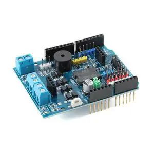 L298P DC Motor Driver Module Expansion Board Stepper Motor Car Robot Accessory Module Motor Shield Blue Board for L298P DC Motor Driver Module Expansion Board Stepper Motor Car Robot Accessory Module Motor Shield Blue Board for