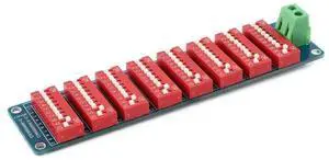 0.1R-9999999R Programmable Resistor Resistance Board PCB Module Eight Segment 1% Accuracy 0.1 -9999999ohm 0.1R-9999999R Programmable Resistor Resistance Board PCB Module Eight Segment 1% Accuracy 0.1 -9999999ohm