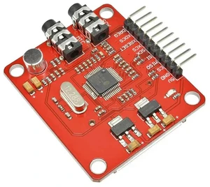 VS1053 module MP3 recording tape pin development board onboard recording function VS1053 module MP3 recording tape pin development board onboard recording function