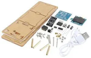 ESP8266 DIY Digital Clock Kit 0.96 Inch Mini Weather Clock Soldering Practice Electronic Multifunctional Weather Station ESP8266 DIY Digital Clock Kit 0.96 Inch Mini Weather Clock Soldering Practice Electronic Multifunctional Weather Station