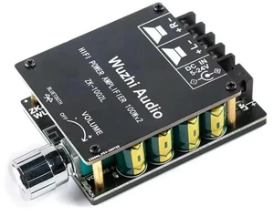 ZK-1002L 100W*2 Mini 2.0 Stereo Ble 5.0 Digital Audio Power Amplifier Board ZK-1002L 100W*2 Mini 2.0 Stereo Ble 5.0 Digital Audio Power Amplifier Board