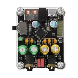 ZK-PT2-RPO Isolated 5.1 Power Amplifier Module HIFI Decoder zero Background Noise Audiophile-grade Decoding Board ZK-PT2-RPO Isolated 5.1 Power Amplifier Module HIFI Decoder zero Background Noise Audiophile-grade Decoding Board