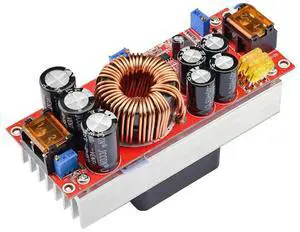 DC-DC 1800W 40A Boost Converter Step Up Power Supply Module 10-60V to 12-90V Adjustable Voltage Charger DC-DC 1800W 40A Boost Converter Step Up Power Supply Module 10-60V to 12-90V Adjustable Voltage Charger