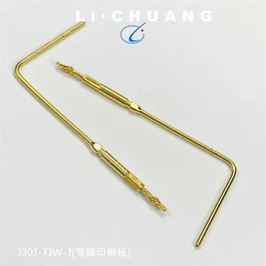 J30J Bent-Pin Soldered Connector Gold-Plated Plug ZKW ZKW-J J30J Bent-Pin Soldered Connector Gold-Plated Plug ZKW ZKW-J