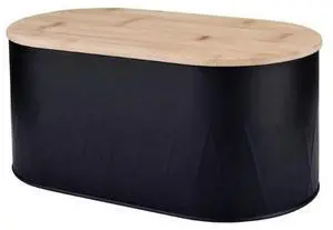 For Household Kitchen Box Stainless Steel Bread Box Box Bamboo Cover Cutting Board Fresh-keeping For Household Kitchen Box Stainless Steel Bread Box Box Bamboo Cover Cutting Board Fresh-keeping