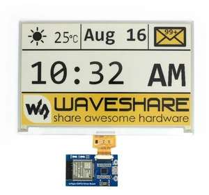 Waveshare Universal e-Paper Driver Board with Bluetooth SoC ESP32 Onboard Supports Various SPI e-Paper Raw Panels Waveshare Universal e-Paper Driver Board with Bluetooth SoC ESP32 Onboard Supports Various SPI e-Paper Raw Panels