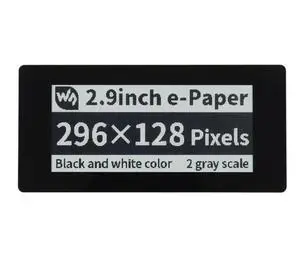 2.9inch Touch E-Paper E-Ink Display HAT For Raspberry Pi 5-Points Capacitive 296×128 Pixels Black/White SPI Interface 2.9inch Touch E-Paper E-Ink Display HAT For Raspberry Pi 5-Points Capacitive 296×128 Pixels Black/White SPI Interface
