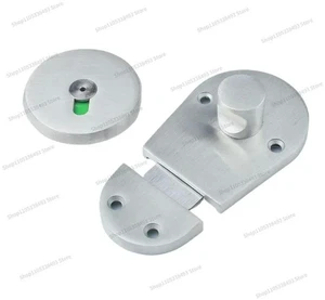 For Bathroom Partition Accessories/precision Casting 304 Stainless Steel Manned Unmanned Instruction Latch Door For Bathroom Partition Accessories/precision Casting 304 Stainless Steel Manned Unmanned Instruction Latch Door