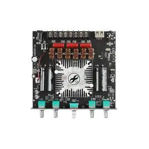 XY-S220H TDA7498E 2.1 Channel BT 5.1 Subwoofer Amplifier Board 160WX2+220W Power Audio Stereo Amplifier Board Bass AMP XY-S220H TDA7498E 2.1 Channel BT 5.1 Subwoofer Amplifier Board 160WX2+220W Power Audio Stereo Amplifier Board Bass AMP