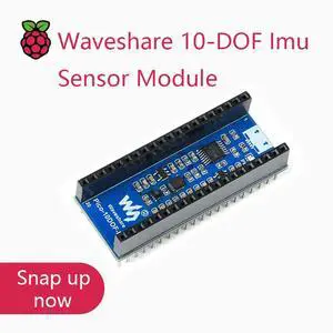 Waveshare 10-DOF Imu Sensor Module Voor Raspberry Pi Pico, Onboard ICM20948 En LPS22HB Chip Waveshare 10-DOF Imu Sensor Module Voor Raspberry Pi Pico, Onboard ICM20948 En LPS22HB Chip