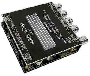 ZK-TB22P 2.1-Channel for Bluetooth Audio Amplifier Board TPA3116 Module TWS Box Potentiometer for External Electronic Modules ZK-TB22P 2.1-Channel for Bluetooth Audio Amplifier Board TPA3116 Module TWS Box Potentiometer for External Electronic Modules